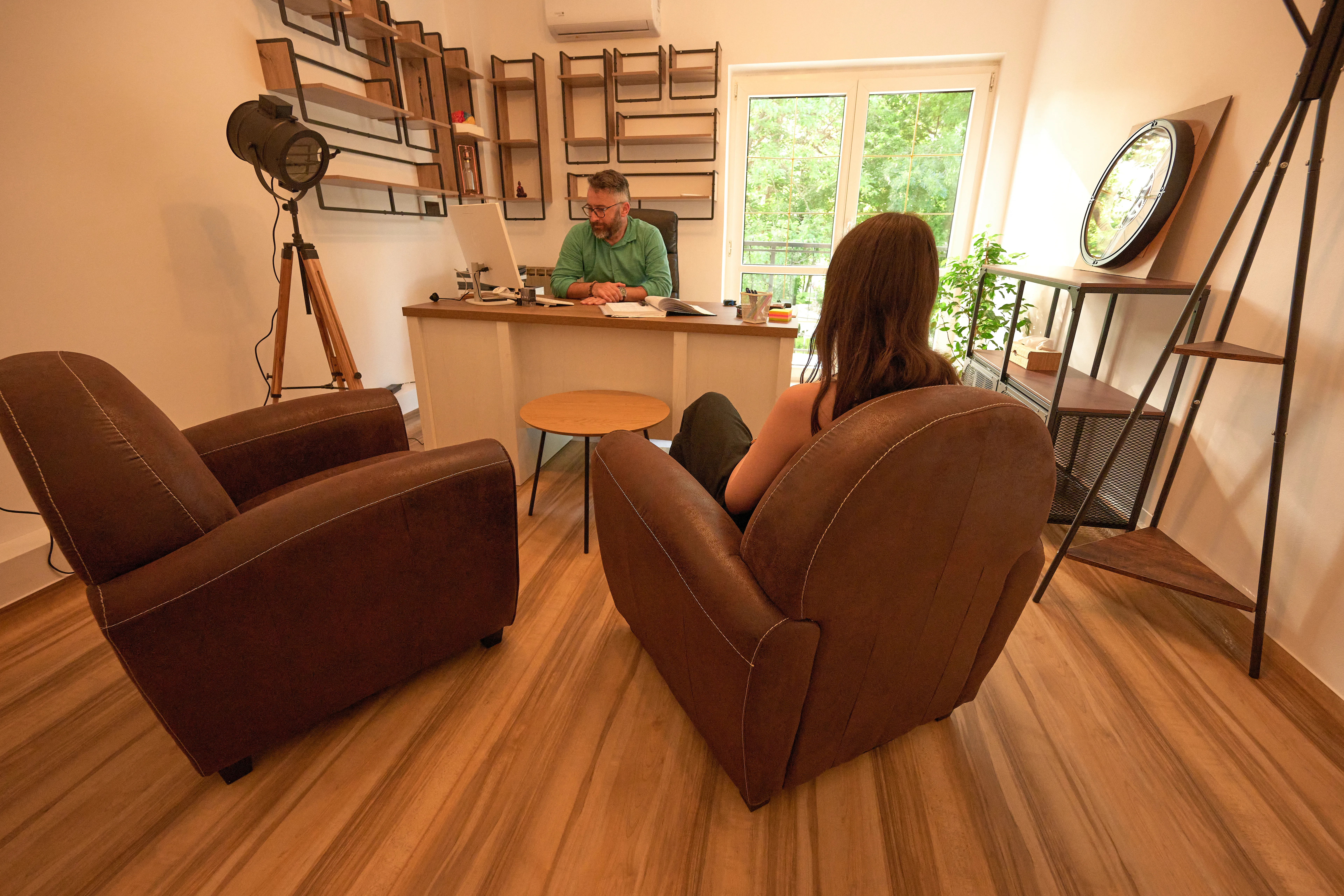 Consultation space at the Acord Med clinic