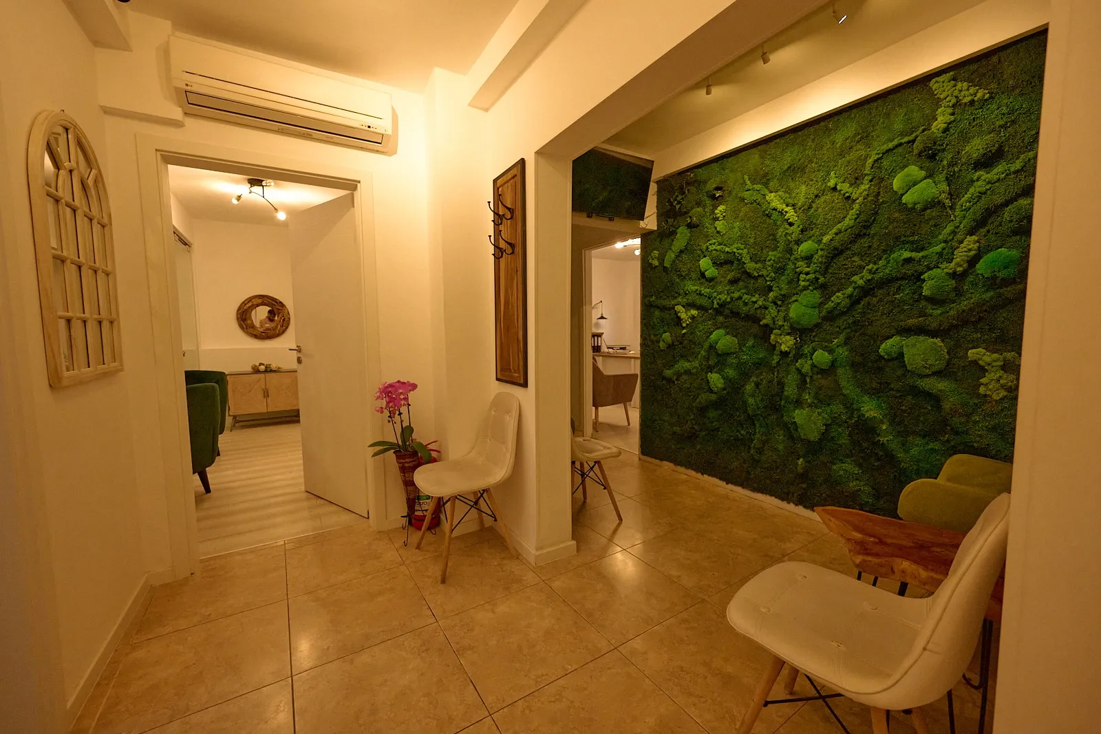 Bright interior at the Acord Med clinic
